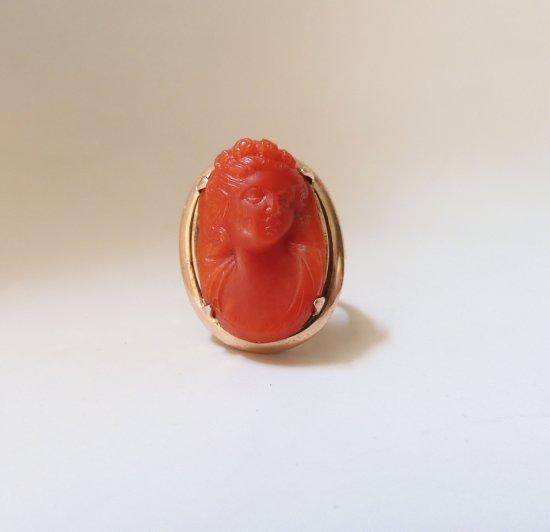 14k coral cameo ring003 1st pick .jpg