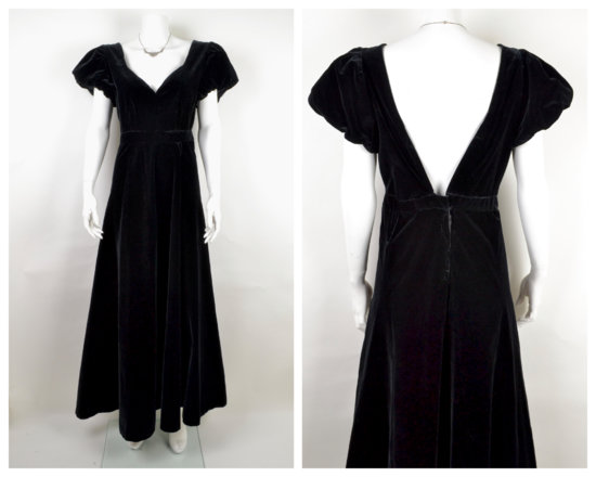 1930s black velvet dress 1.jpg