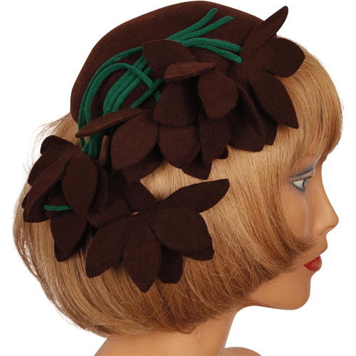 1940s Felt Hat Flower Cascade copy.jpg