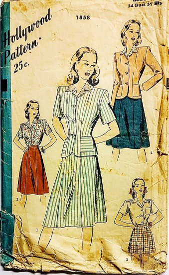 1940s suit blouse skirt shorts hollywood pattern.jpg
