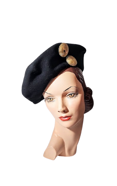 1940s_black_felt_tall_beret_tilt_hat_button_trim_vintage-removebg-preview.png