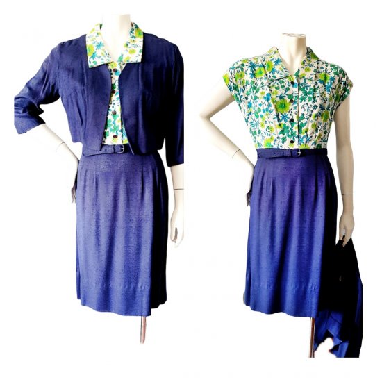 1950_vintage_navy_dress_and_jaqcket_flower_top_anothertimevintageapparel.jpg
