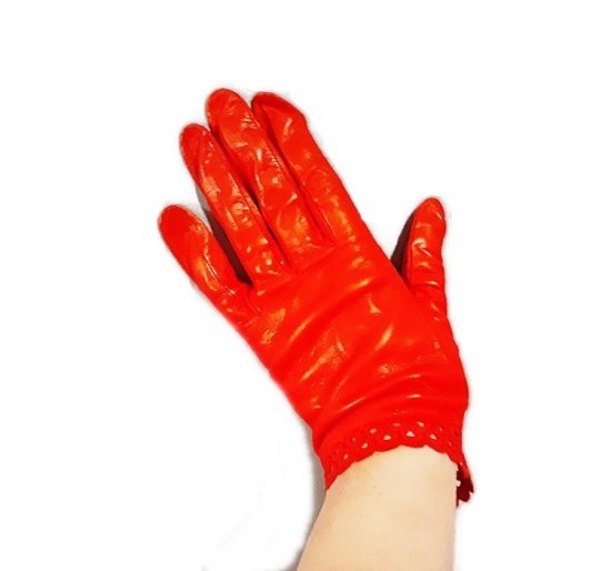 1950s gloves leather red unworn anothertimevintageapparel.jpg