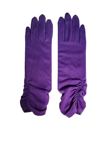 1950s purple gathered wrist gloves vinatge-PhotoRoom.png-PhotoRoom.png