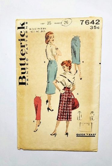 1950s slim pencil skirt pattern vintage easy butterick.jpg