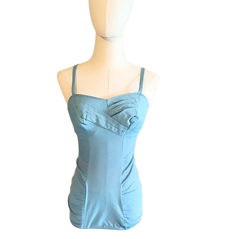 1950s_vintage_blue_shirred_one_piece_bathing_suit_swimsuit_skirted_catalina_style-removebg-pre...png