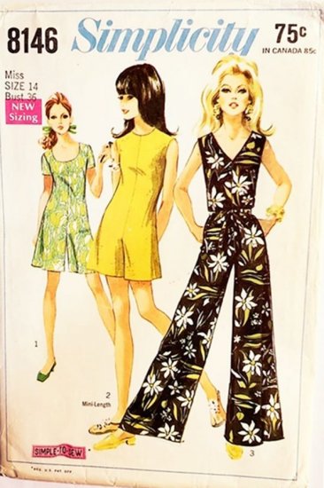 1960s original jumpsuit romper pattern 3 styles simplicty another time vintage apparel 1.jpg