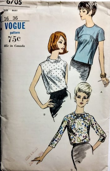 1960s vintage vogue blouse pattern fancy details.jpg