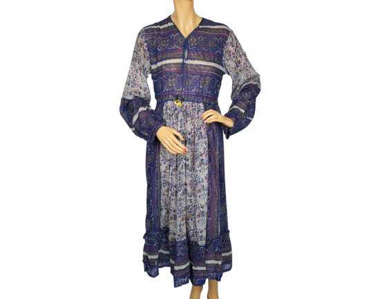 1970s Indian Cotton Gauze Dress.jpg