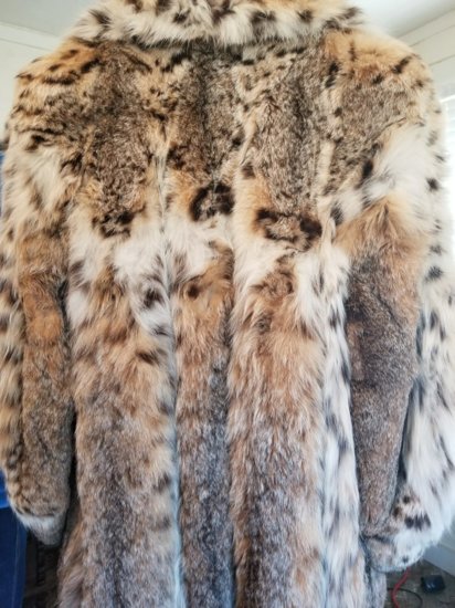 Full length fur coat (cat?) | Vintage Fashion Guild Forums