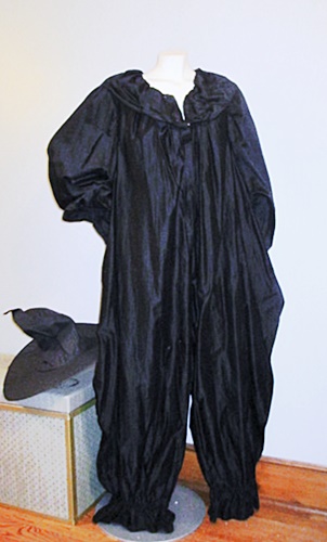 20s vintage halloween witch costume,hat,twenties.JPG