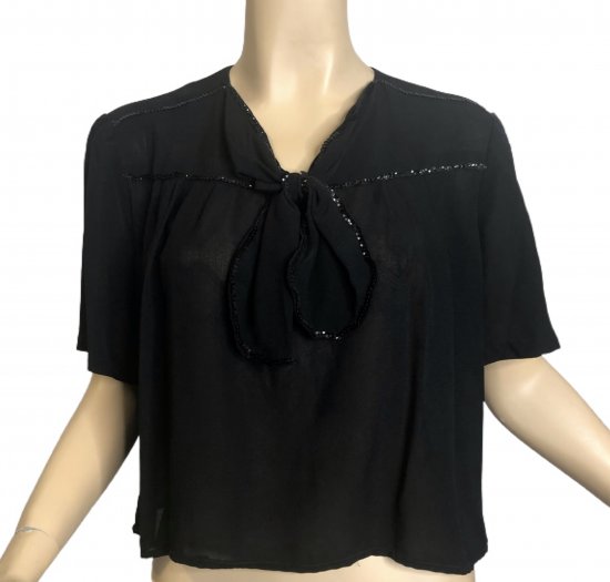 30s black sheer blouse trimmed in sequins full front.jpeg