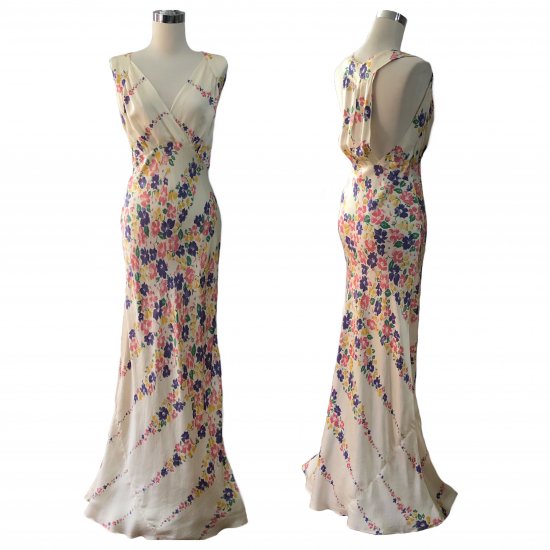 30s floral silk nightgown gallery.JPG