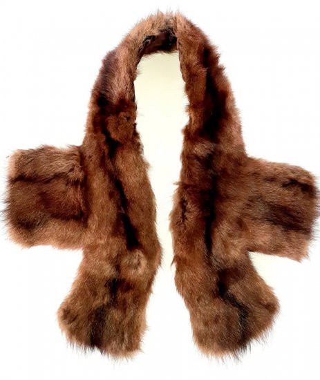30s vintage fur collar,notched lapels,collar for coat.jpg