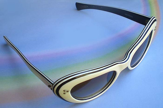 50s Black &  White Laminate Sunglasses.jpg