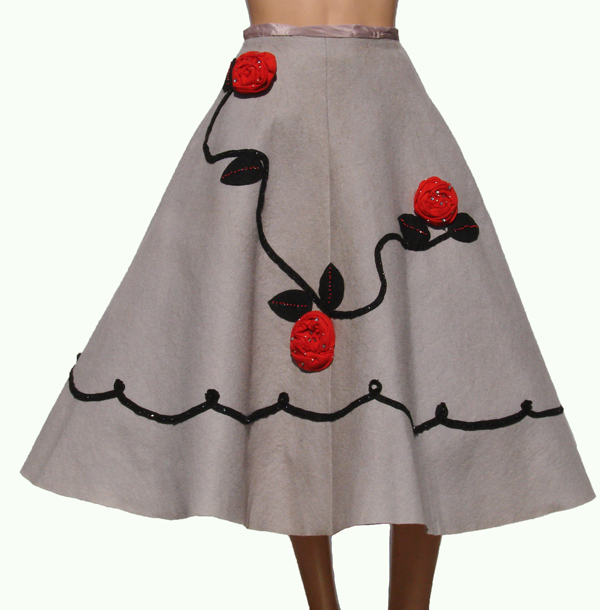 50s Felt Rose Skirt-vfg.jpg