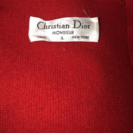 christian dior monsieur label