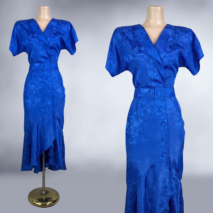 80s blue satin wrap dress nuance pc1.jpeg