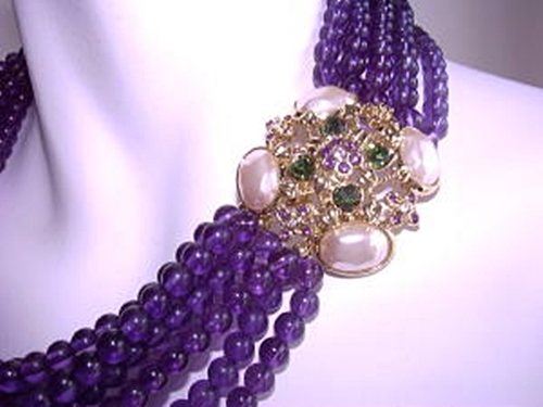 80s vtg liz tayler necklace,purple,anothertimevintageapparel.jpg