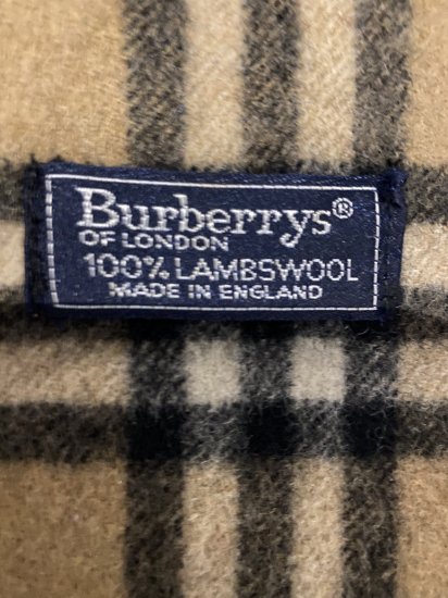 vintage burberry tag