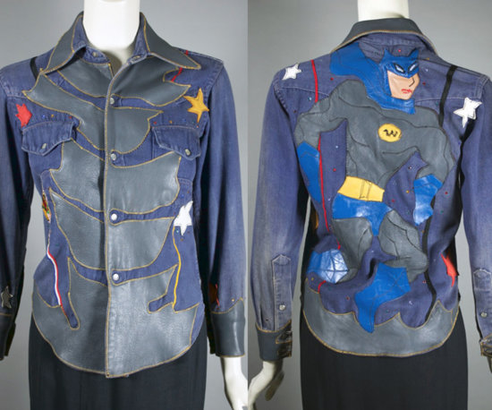 BL190-leather appliques 1970s denim cowgirl shirt Batman XS  horizontal.jpg