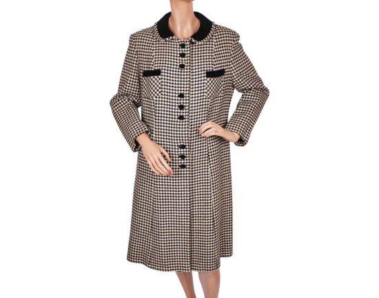 Black and White Houndstooth Check Coat.jpg
