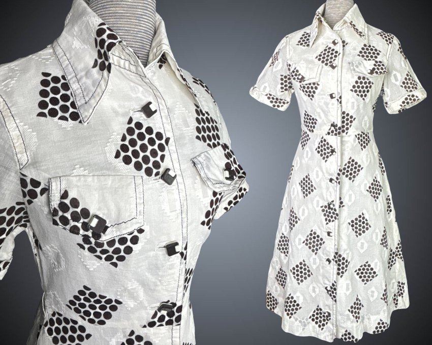 brown and white 70s 40s dress.JPEG