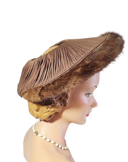 brown_1950s_open_crown_platter_hat_fur_trim_mink-removebg-preview.png