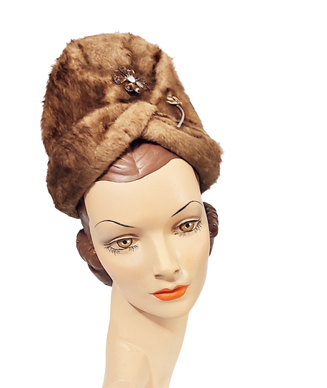 brown_fake_fur_60s_vintage_pointed_high_turban_hat-removebg-preview.png
