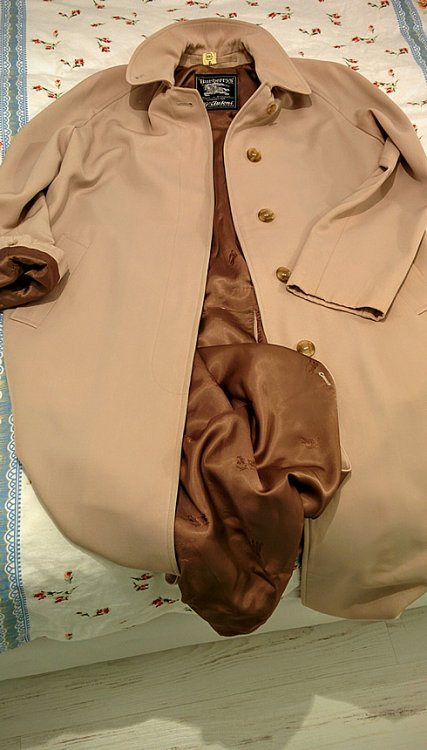 Step 3.3: Examine the label saying your Burberry coat's model (below the  neck tag)
