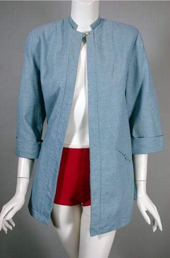 C145-Koret of California 1940s denim swing jacket 1950s - 4.jpg
