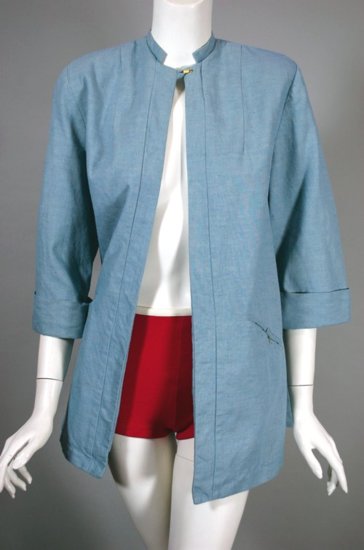 C145-Koret of California 1940s denim swing jacket 1950s - 4.jpg