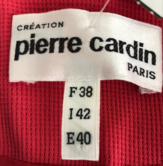 Pierre Cardin Ladies Suit Label | Vintage Fashion Guild Forums