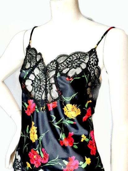 designer late 1990s camisole,vintage oscar de la rental lingerie flowers lace.jpg