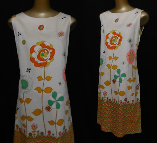 double border print dress - half front and full side.jpg