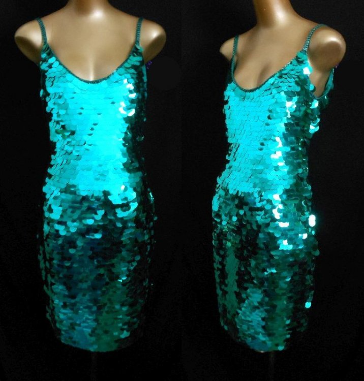 double green sequined dress - full front and full side.jpg