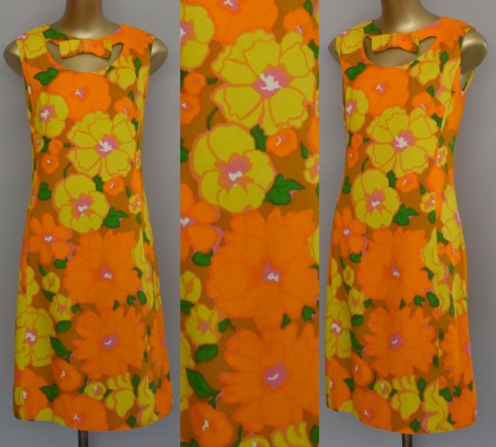 double orange i magnin dress 4.jpg