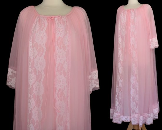 double pink chiffon nightgown 5.jpg