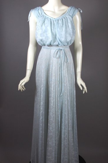 DR1226-ice blue roses maxi dress 70s goddess gown XS - 3.jpg