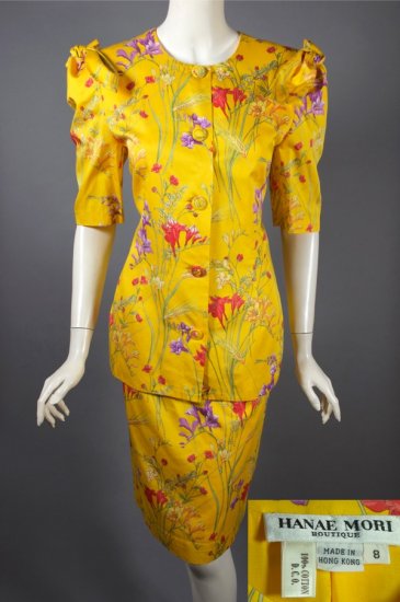 DR1231-Hanae Mori dress 2pc cotton suit floral print 80s 90s - 2 copy.jpg