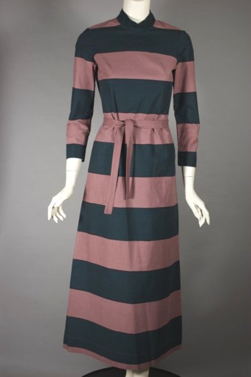 DR1321-1966 Marimeko dress cotton stripes black mocha - 10.jpg