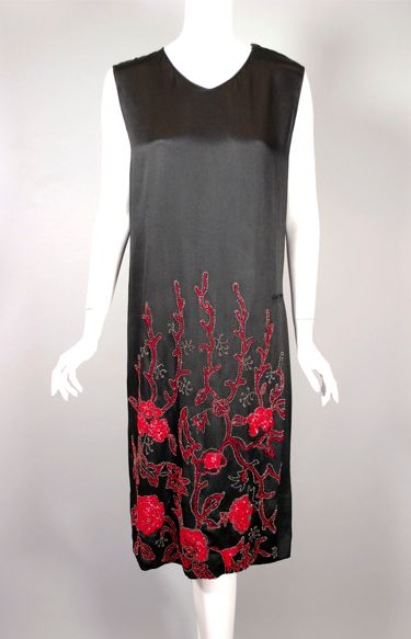 DR922-black red beaded 1920s silk satin flapper dress - 2.jpg