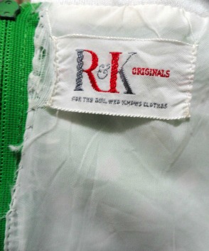 r & k originals vintage dress