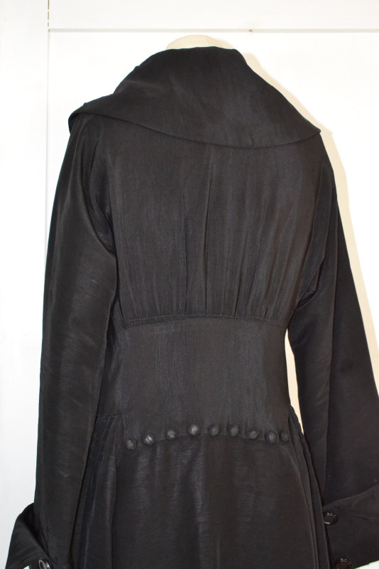 1910's Black Faille Coat | Vintage Fashion Guild Forums
