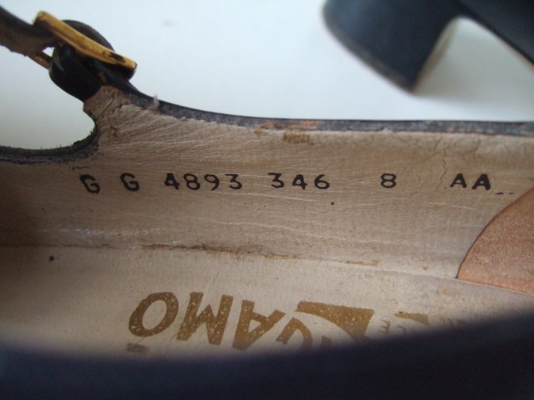 Ferragamo shoes discount serial number