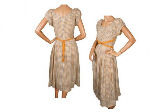 Gingham Check 1930s dress.jpg
