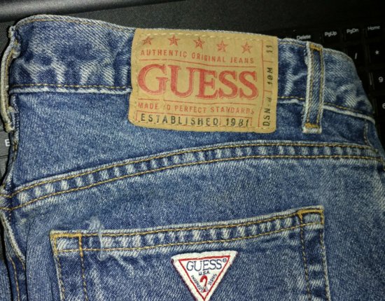 can one help date a label guess jeans | Vintage Fashion Guild Forums