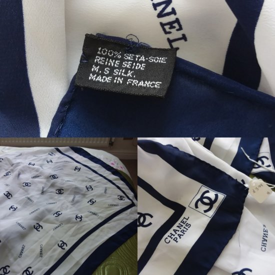 Vintage chanel scarf real or fake?