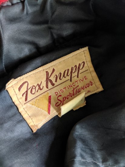 Fox Knapp label | Vintage Fashion Guild Forums