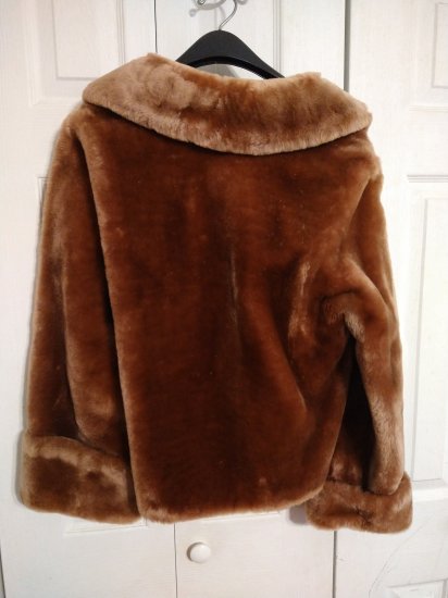 Vintage Women's Fur Label Authority Mink Coat Size Small